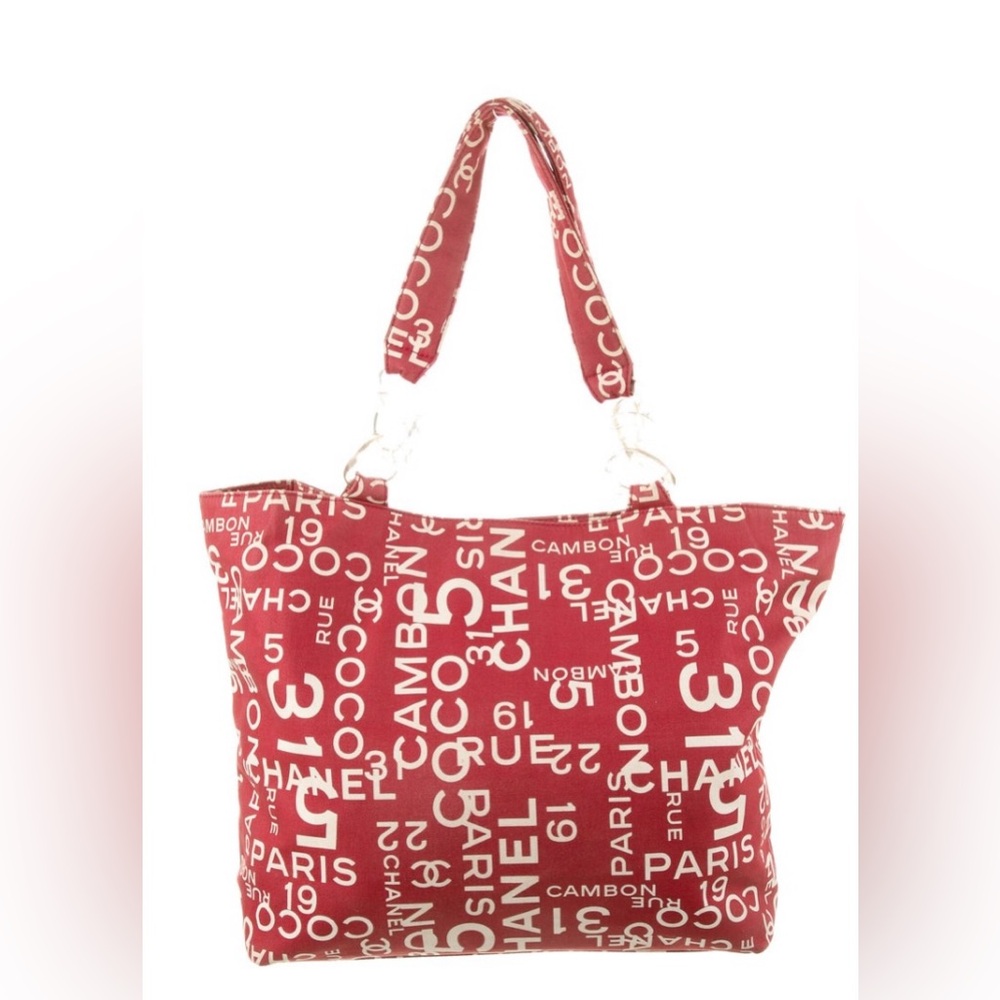 Authentic Chanel Vintage 31 Rue Cambon Canvas Tote